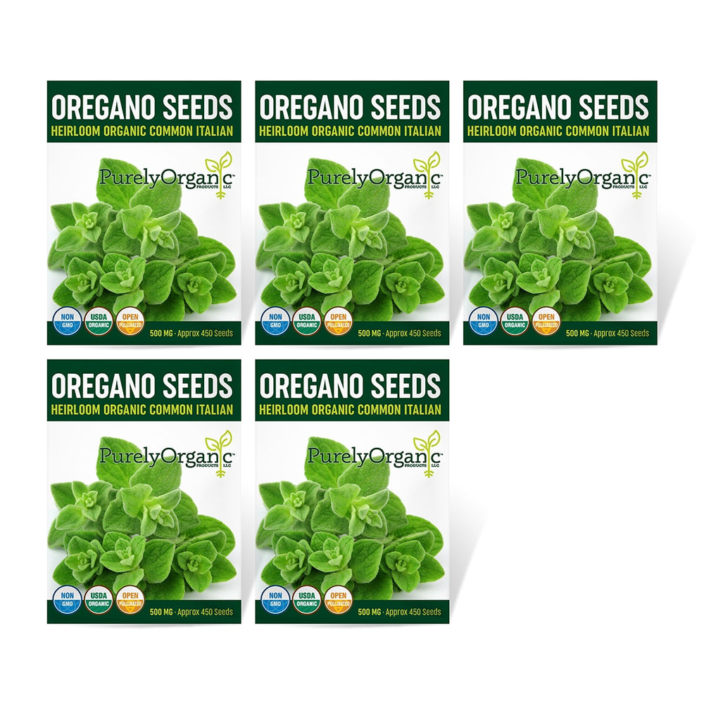 Purely Organic Common Italian Oregano Seeds