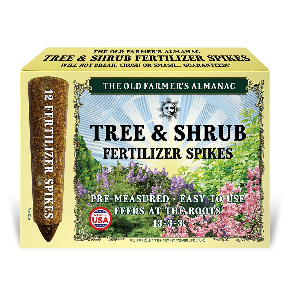 The Old Farmer's Almanac Tree & Shrub Fertilizer Spikes