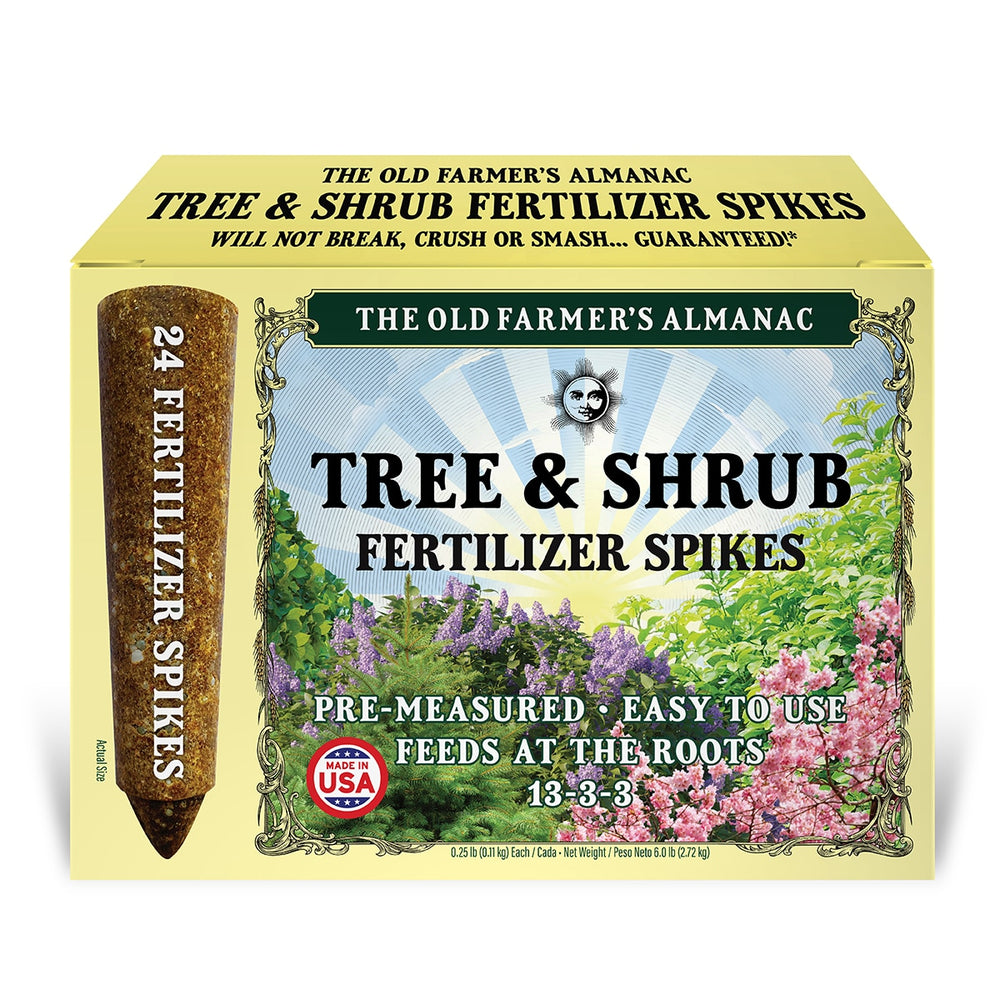 The Old Farmer's Almanac Tree & Shrub Fertilizer Spikes