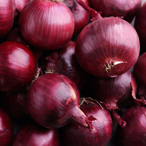 The Old Farmer's Almanac Heirloom Red Creole Onion Seeds - Premium Non-GMO, Open Pollinated, Vegetable Seeds