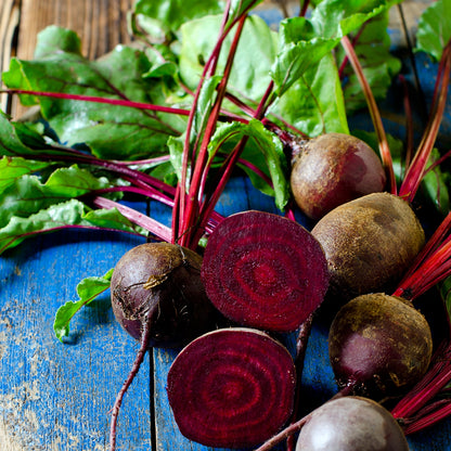 The Old Farmer's Almanac Heirloom Detroit Dark Red Beet Seeds - Premium Non-GMO, Open Pollinated, USA Origin, Vegetable Seeds