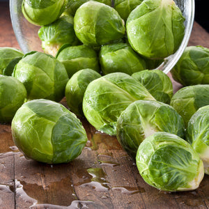 
                
                    Load image into Gallery viewer, The Old Farmer&amp;#39;s Almanac Heirloom Long Island Improved Brussels Sprouts Seeds - Premium Non-GMO, Open Pollinated, USA Origin, Vegetable Seeds
                
            