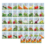 The Old Farmer's Almanac Heirloom Vegetable Seed Variety Pack (44 Heirloom, Non-GMO, Open Pollinated Seed Packets)